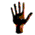 Nine hand gestures arranged in a , each with distinct finger positions and orientations against a white background