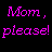 Pixelated text fragments in various colors on a black background with one white rectangle containing 'Sorry.'