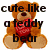 A static image divided into four quadrants with pixelated text and distinct subjects: a teddy bear, zebra stripes, a giraffe, and yellow text on black.