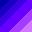 Pixelated icon with diagonal purple and blue gradient background, two distinct stylized 'B' symbols in cyan and light blue outlines.