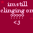 A static image with a deep red background featuring repeated white text and symbols