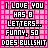 A 4x4 contact sheet of animated frames showing a pixel art icon with pink grid background and text that changes color across frames.