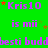 Green background with repeated purple text 'Kris10' and 'is mii', scattered red and green stars, partial visible gray rectangle on right edge.