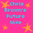 Pixelated icon with bright pink background, orange stars, and cyan text reading "Chris Brown's Future Wife" in four identical quadrants.