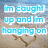 Beach scene with heart drawn in sand, overlaid text about love and hanging on, transitioning between two states.