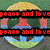 A peace symbol icon with rainbow-colored segments and red text reading "peace and love" on a green background.