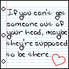 Static buddy icon depicting handwritten text on lined notebook paper with a red heart symbol.
