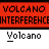 Animated contact sheet of a volcano-themed buddy icon showing multiple frames with cartoon characters, text elements, and eruption sequences in pixel art style.