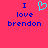 Pixelated text and heart symbol on bright pink background with blue lettering.