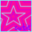 Pixelated star icon with pink and purple background, light blue star outline, and 'cutie' text in lower right.