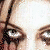 A pixelated animated sequence showing a person's face in three distinct poses with varying eye expressions and hair positions against solid backgrounds.