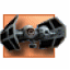 Six distinct TIE fighter icons arranged in a , each with unique color schemes and backgrounds