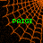 Green text 'PAIGE' over orange web-like pattern on black background with gray