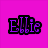 Six distinct pixelated text icons arranged in a , each on solid colored backgrounds with stylized fonts and outlines