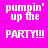 A four- of pixelated text on a bright pink background, with one showing green and gray color shifts