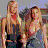 Two pixelated figures stand side-by-side against a blurred outdoor background, with text reading "the simple life on FOX" on the right.
