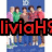 Animated sequence showing a group of six young men in casual clothing against a blue background, with text overlays changing across frames.