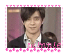 25 animated frames showing a person in a black jacket and white shirt with pink dotted borders, each frame displaying a different facial expression and hand gesture