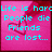 Pixelated cyan text on pink background with red heart outline, displaying four of motivational phrases