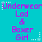 Pixelated text and symbols on a cyan background with repeated 'Underwear Lad & Boxer Girl' phrases in purple, white stars, and dotted lines.