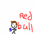 A stick figure with brown hair holds a blue object, then appears on clouds with 'POOF' text and a parachute labeled 'ROYLAND'.