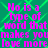 Green background with diagonal green lines overlaid by repeated pink text reading "No is a type of word that makes you love more" in pixelated font.