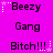 A static image with a bright pink background displays repeated text phrases in black font, each accompanied by small white star-like symbols.