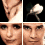 Animated sequence of a person in formal attire with changing facial expressions and head movements against dark background.