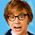 A pixelated buddy icon featuring a character with brown hair and glasses on the left, next to green text reading "Original Icons .com" on a dark green background.