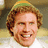 Pixelated image of a smiling person with curly hair wearing a green hat and white shirt, next to red text reading "Buddy the What's Your Favorite" on a split background.