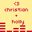 Pixelated red text and symbols on a yellow background with animated bar graph elements shifting between two states.