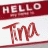 A 48x48 pixel animated buddy icon showing a red 'HELLO' banner above stylized text that changes color between frames, displayed as a contact sheet with two sampled frames.