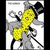 Yellow cartoon peanut character in top hat and cane, gray background with abstract shapes, text 'Poor' above and 'Mr. Peanut' below.