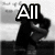 A four- displays text and imagery: top-left shows a black-and-white figure with 'All', top-right shows a figure with 'U need', bottom-left shows a red rose with 'Is Love', and bottom-right is empty