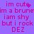 Pixelated text on purple background with pink lettering, featuring repeated phrases and a small heart symbol.