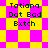 Pixelated text "Tatiana Dot Bad Bxtch" appears over a yellow and pink checkered background with shifting diamond patterns.