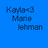 Six distinct colored display text and symbols: blue with 'Kayla<3 Marie Lehman', pink with names, black with 'Kayla and David forever<3', red with 'guitar music lyrics', green with 'FALL OUT BOY! <3', gray empty space