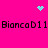 A bright pink background displays repeated text and pixelated symbols in cyan and black.