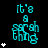 cyan text reading "It's a sarah thing" with white stars on black background, showing star count animation