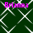 Dark green background with white diamond lattice pattern and four instances of pink text reading "Brianna" in pixelated font.
