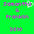 Green background with pink pixelated text reading 'Samantha & Franklin 3810' and a white pixelated heart symbol replacing the 'a' in 'Samantha'.