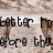 Pixelated text fragments on a beige background with brown accents, showing partial words like 'better', 'to', and 'the' in black serif font.