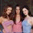 A 48x48 pixel buddy icon featuring a contact sheet of two frames showing three women in colorful tops with the text "i love charmed" on the right side.