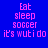 Blue background with pink text reading 'Eat sleep soccer it's wutido' and green rectangular overlays in different positions across the frame.