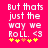 Pixelated text on bright pink background with yellow and orange symbols below, showing animation change in symbol colors.