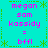 Cyan background with green dashed borders and star patterns, displaying four identical text blocks in pink pixelated font reading 'megan sam kossidy = bffl' arranged in a