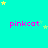 Cyan background with pink 'pinkcat' text repeated in a , yellow and light green stars scattered throughout