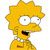 Pixelated yellow cartoon character with spiky hair, wide eyes, open mouth showing teeth, wearing a yellow shirt with a white collar.