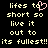 Pixelated text on black background with a pink heart symbol replacing 'to' in the left , repeated across two
