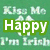 Green-themed animated icon with text 'Kiss Me I'm Irish' and a shamrock, transitioning to 'St. Patrick's DAY!!' over a clover background.